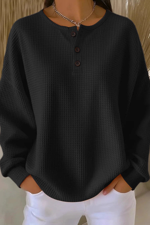 Louise | Blouse Ample à Boutons