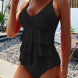 Inès - Maillot de bain élégant à volants