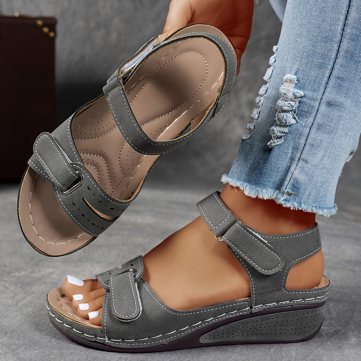 Madison - Sandale Orthopédique Tendance