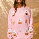 Prudence | Pull de Noel Original a Col Rond