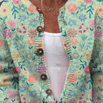 Foxfield | Cardigan Fleuri Vintage pour Femme