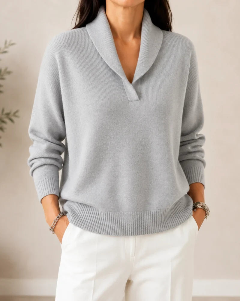 Antonine | Pull Doux à Col en V pour Femme