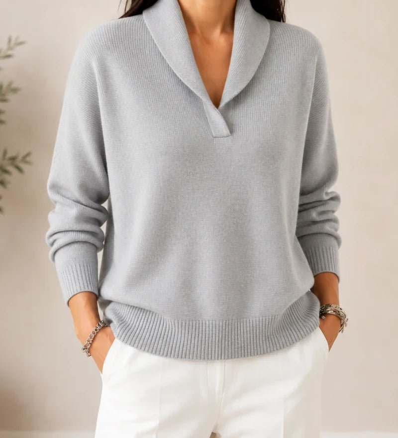 Antonine | Pull Doux à Col en V pour Femme