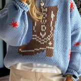 Anais | Pull Graphique Oversize