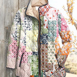 Gwendolyn | Veste Matelassée Fleurs du Soir