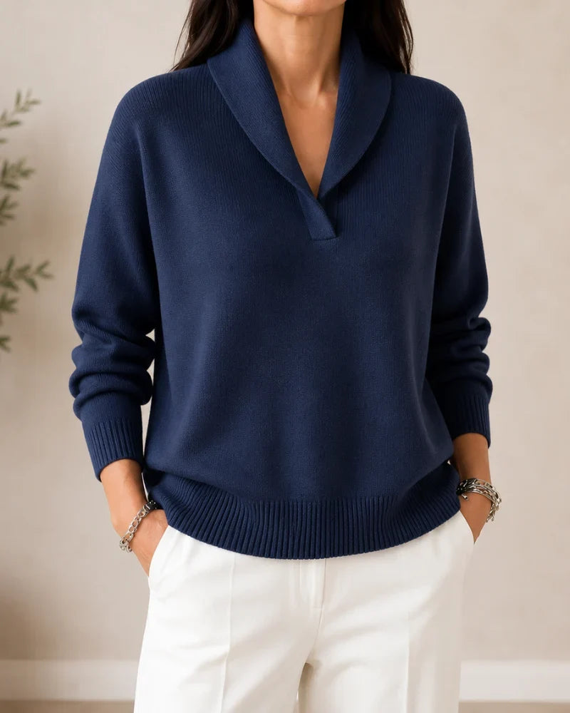 Antonine | Pull Doux à Col en V pour Femme
