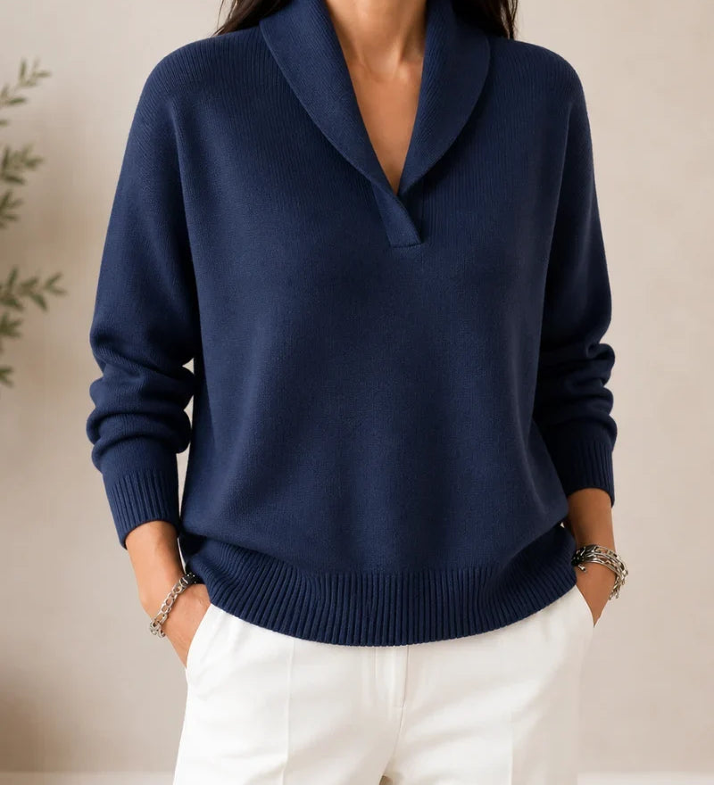 Antonine | Pull Doux à Col en V pour Femme