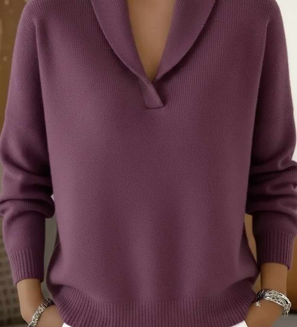 Emilie | Pull Col V