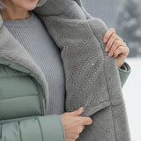 Manteau Matelassé Doublé Polaire Harriet