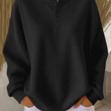 Mirabel | Sweat-shirt Henley Gaufré et Douillet