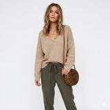 Fanny | Pull Decontracte a Col en V