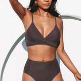 Rachelle - Ensemble bikini taille haute