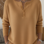 Océane | Pull Boutoné Décontracté