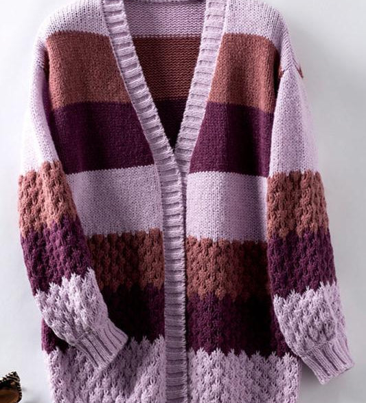 Salome | Cardigan Oversize Ouvert et Ample