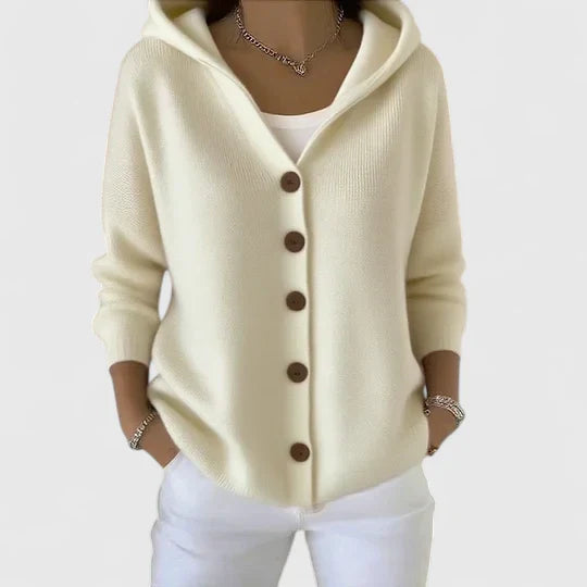 Camille | Cardigan en Maille Légère à Col Ouvert