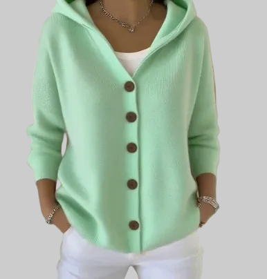 Camille | Cardigan en Maille Légère à Col Ouvert