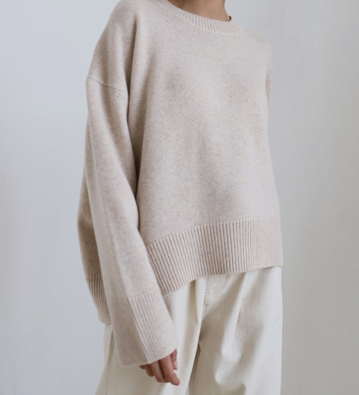 Veronique | Pull Oversize a Col Rond