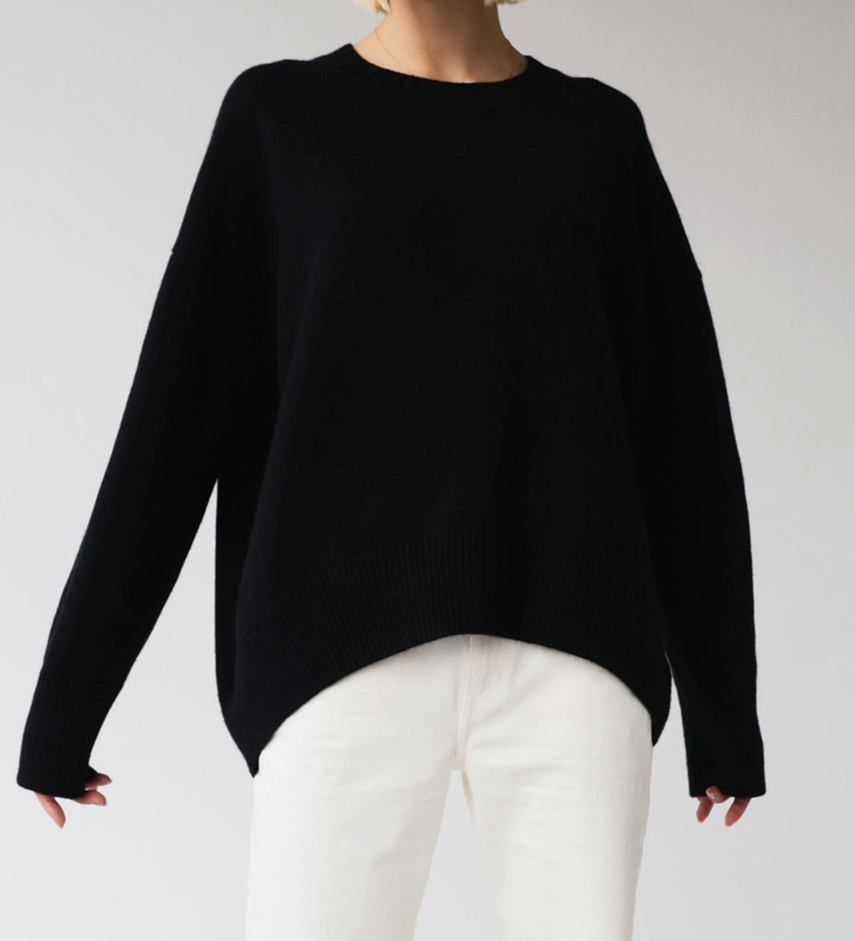 Veronique | Pull Oversize a Col Rond