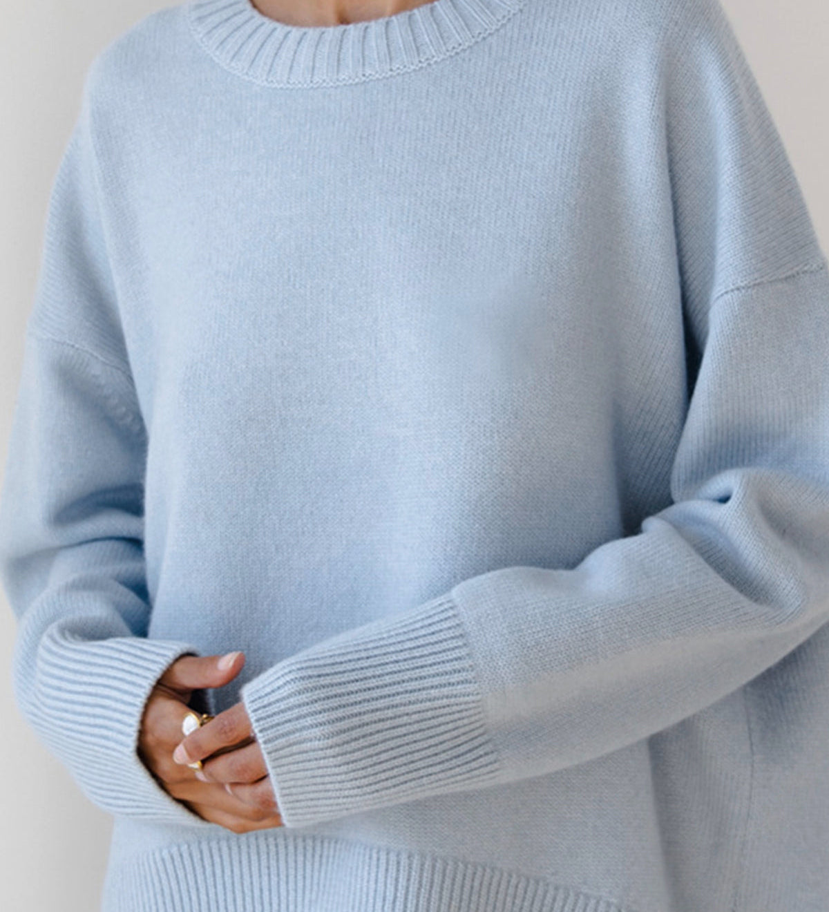 Veronique | Pull Oversize a Col Rond