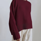 Veronique | Pull Oversize a Col Rond