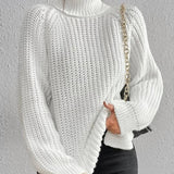 Pascale | Pull Cotele Classique a Col Roule