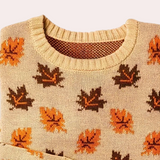 Aurelie | Pull a Motif et Col Rond