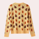 Aurelie | Pull a Motif et Col Rond