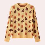 Aurelie | Pull a Motif et Col Rond