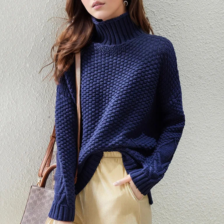 Therese | Pull Torsade a Col Roule