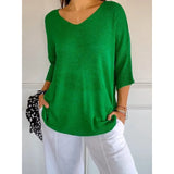 Solene | Top Pull Oversize a Col en V