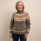Pull Islandais Vintage Carla