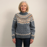 Pull Islandais Vintage Carla