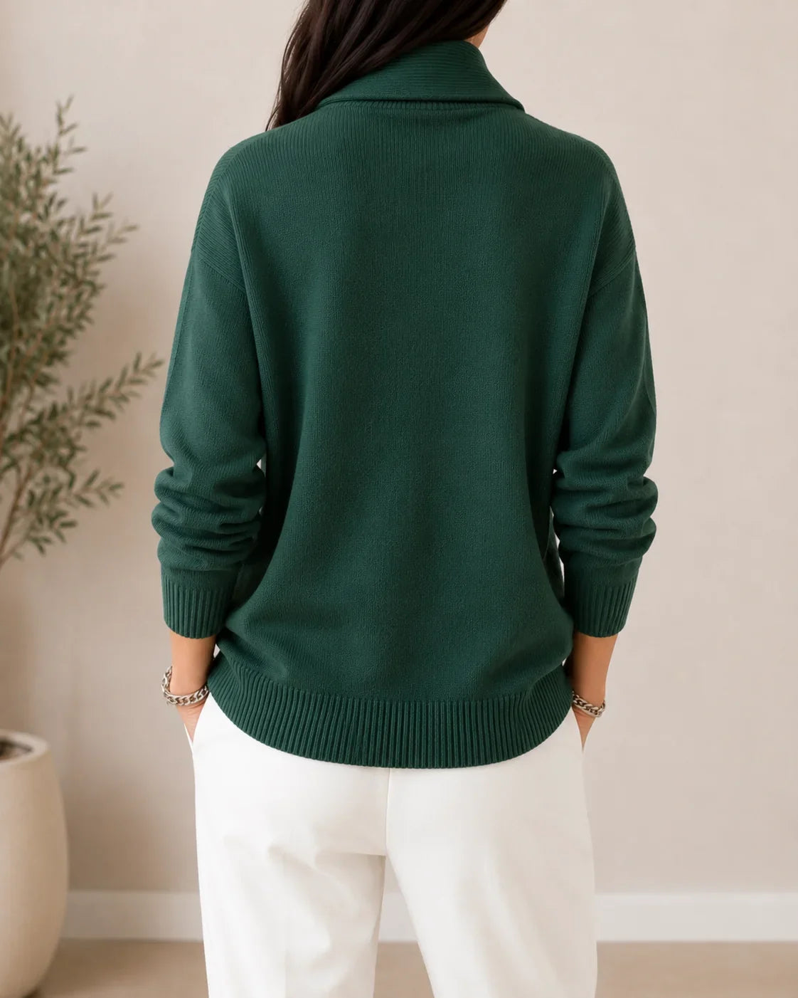 Antonine | Pull Doux à Col en V pour Femme