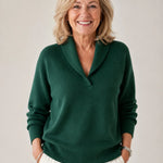 Antonine | Pull Doux à Col en V pour Femme