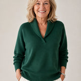 Antonine | Pull Doux à Col en V pour Femme