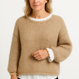 Emeline | Pull Oversize a Col Rond