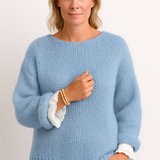 Emeline | Pull Oversize a Col Rond