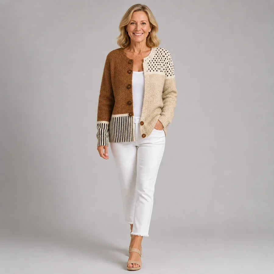 Eloise | Cardigan Tricoté Vintage