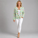 Foxfield | Cardigan Fleuri Vintage pour Femme