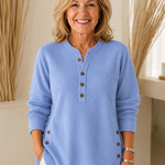 Neva | Tunique Henley Boutonnée