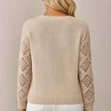 Laetitia | Pull a Manches Crochet