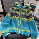 Chloe | Sweat a Capuche Jacquard pour Femme