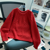 Olympe | Pull Torsade a Col Rond