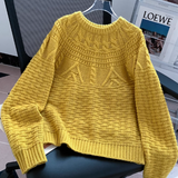 Olympe | Pull Torsade a Col Rond