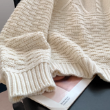 Olympe | Pull Torsade a Col Rond