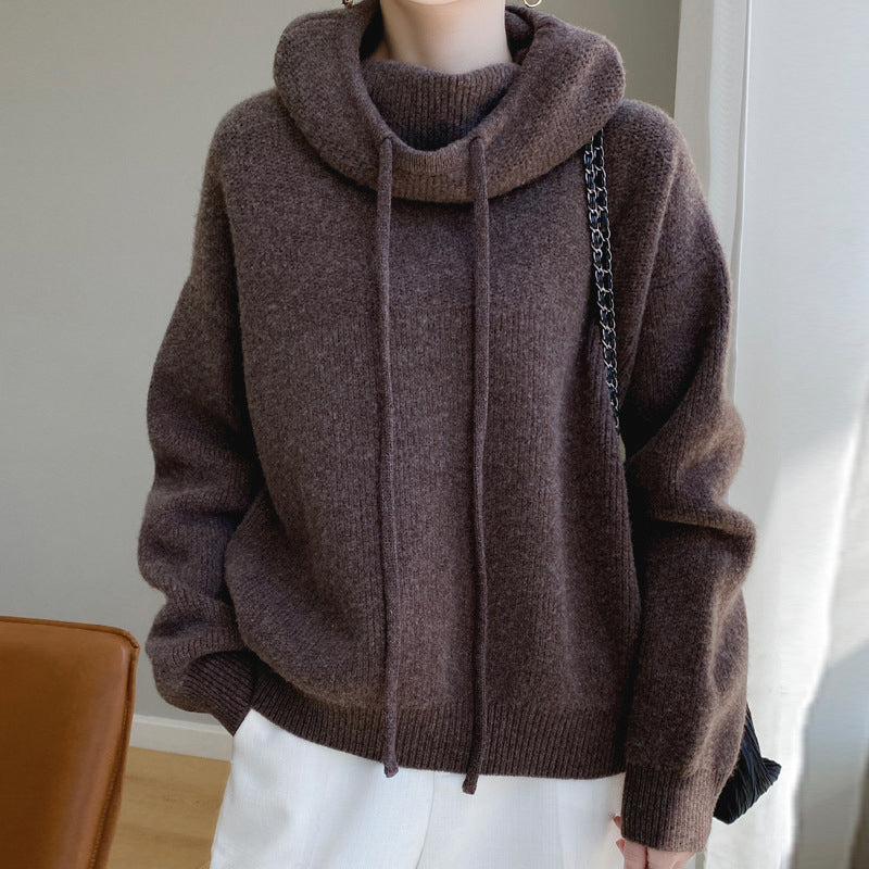 Ghislaine | Pull Oversize a Capuche