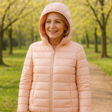 Doudoune Mi-Saison Metta Rose Clair