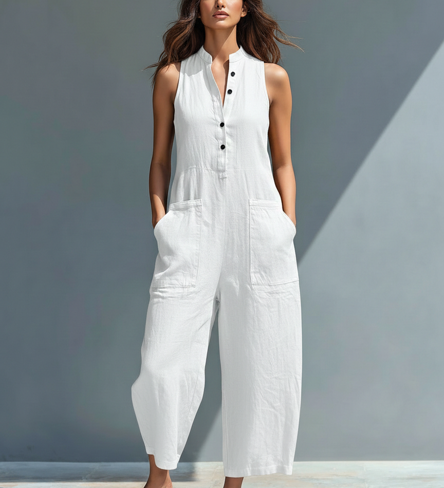 Adèle | Robe longue à poches