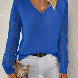 Laetitia | Pull a Manches Crochet