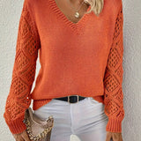 Laetitia | Pull a Manches Crochet